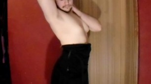 Trans Ftm Sissy Striptease in Black Dress (good Lighting)